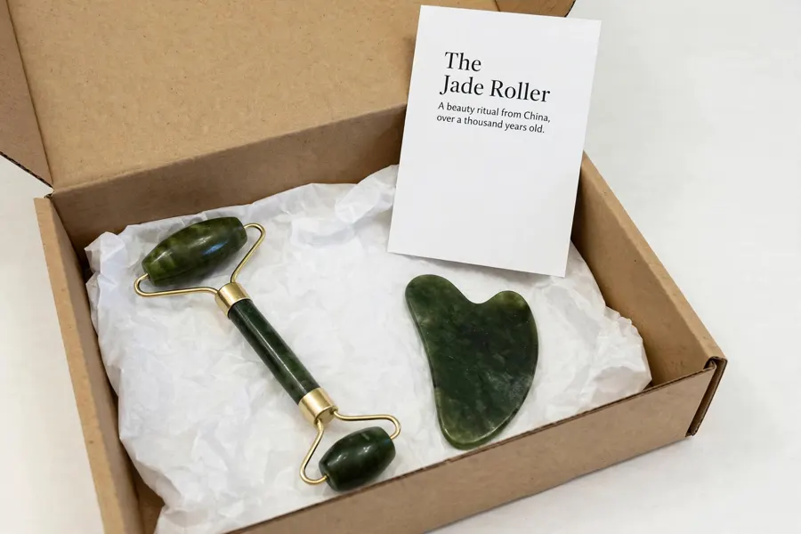 Jade roller set — China